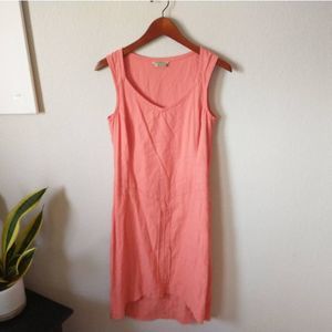 Royal Robbins Panorama Linen Dress in Peach | S